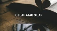 Khilaf atau Silap
