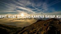 Kuat Ketam Karena Sepit, Kuat Burung Karena Sayap, Kuat Ikan Karena Radai