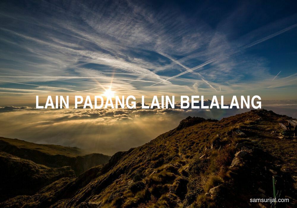 Arti Lain Padang Lain Belalang