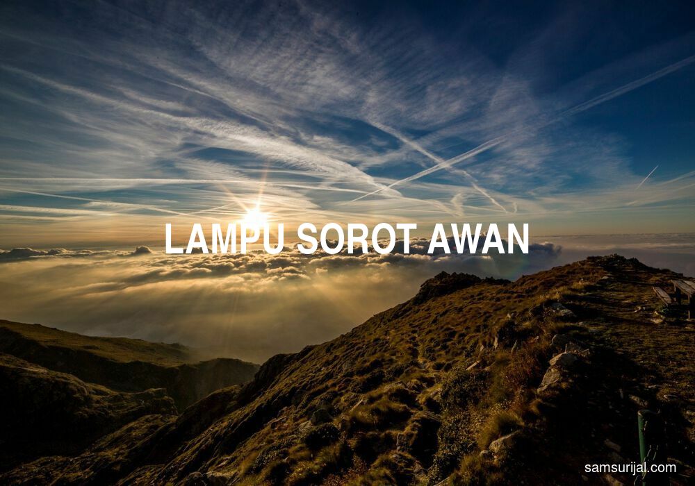 Arti Lampu Sorot Awan