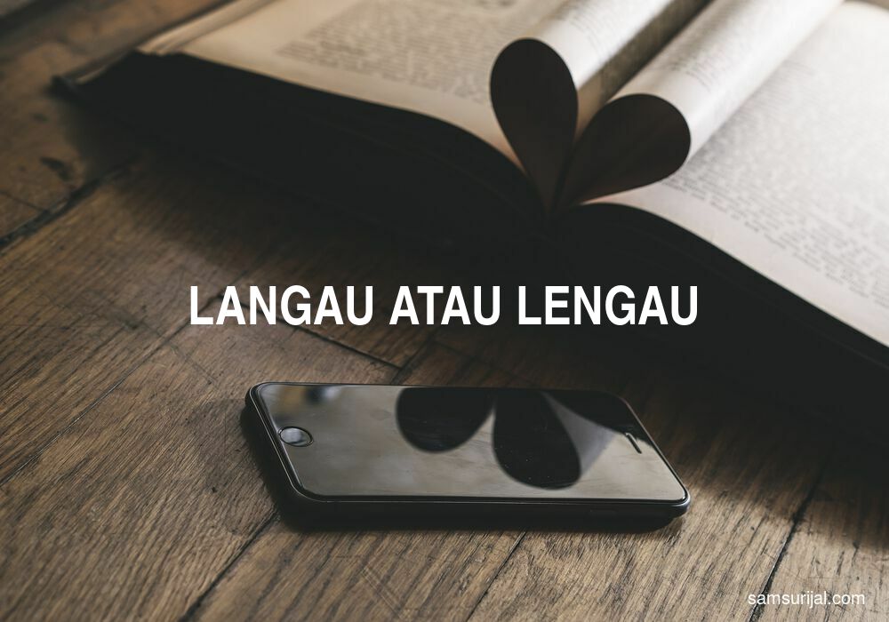 Penulisan Langau Atau Lengau