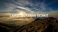 Langit Berawan Sedikit