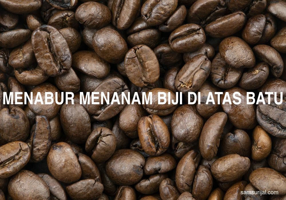 Arti Menabur Menanam Biji Di Atas Batu