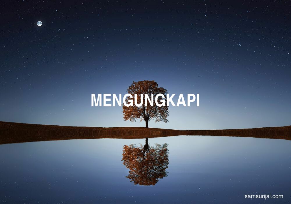 Arti Mengungkapi