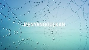 Menyanggulkan