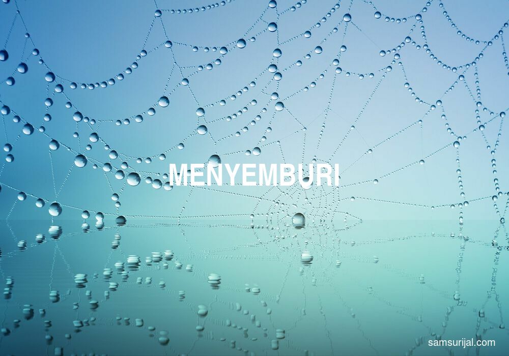 Arti Menyemburi
