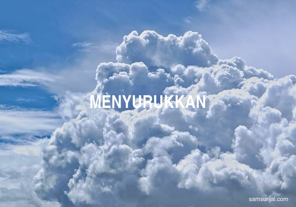 Arti Menyurukkan