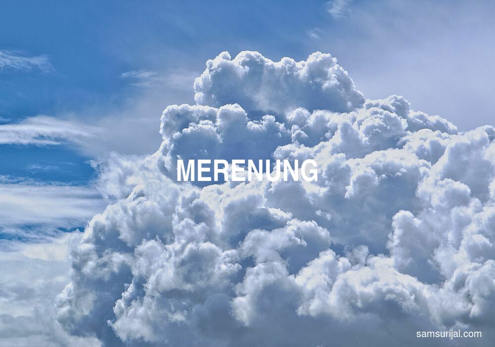 Arti Merenung