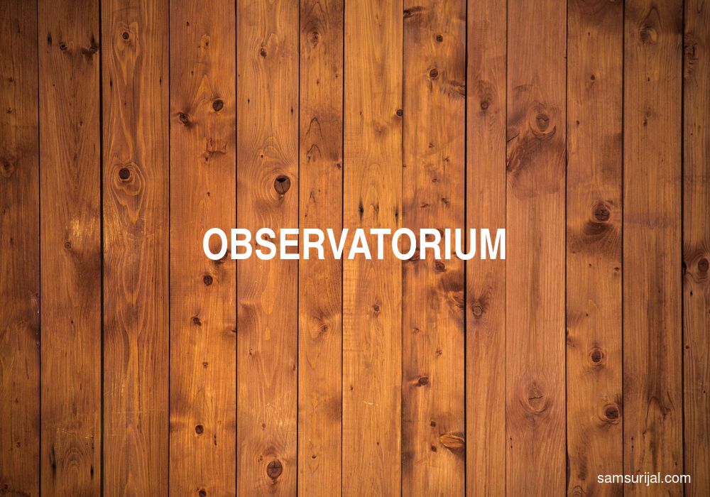 Arti Observatorium