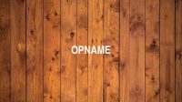 Opname