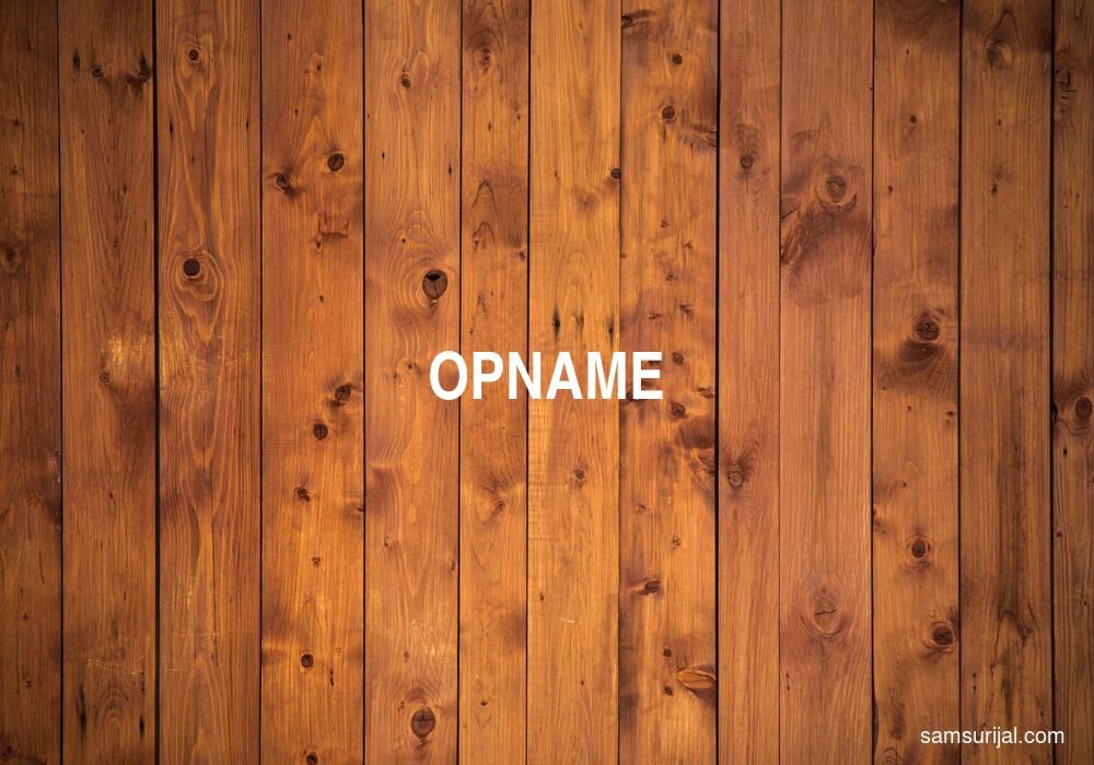 Arti Opname