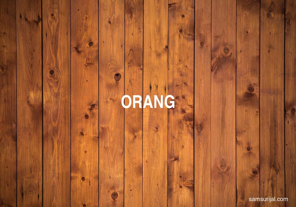 Arti Orang