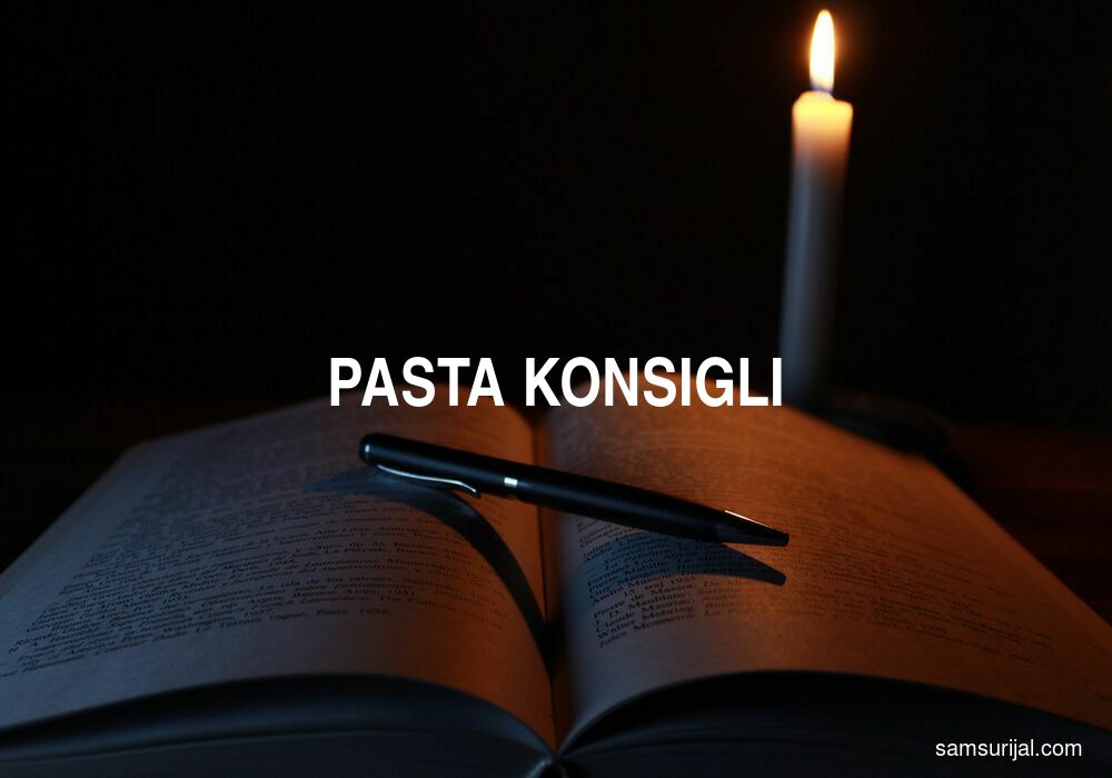 Arti Pasta Konsigli