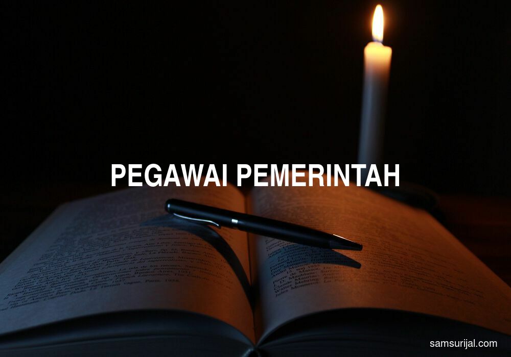 Arti Pegawai Pemerintah