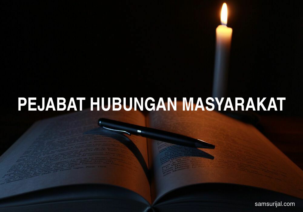 Arti Pejabat Hubungan Masyarakat