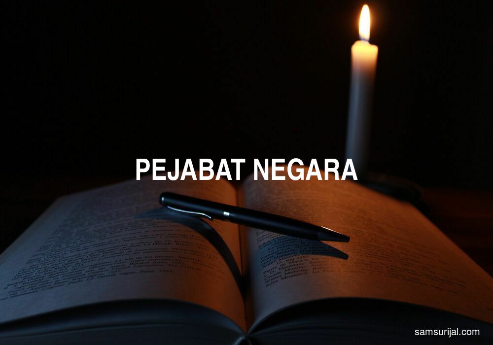 Arti Pejabat Negara