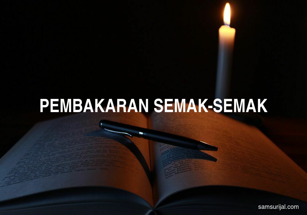 Arti Pembakaran Semak Semak