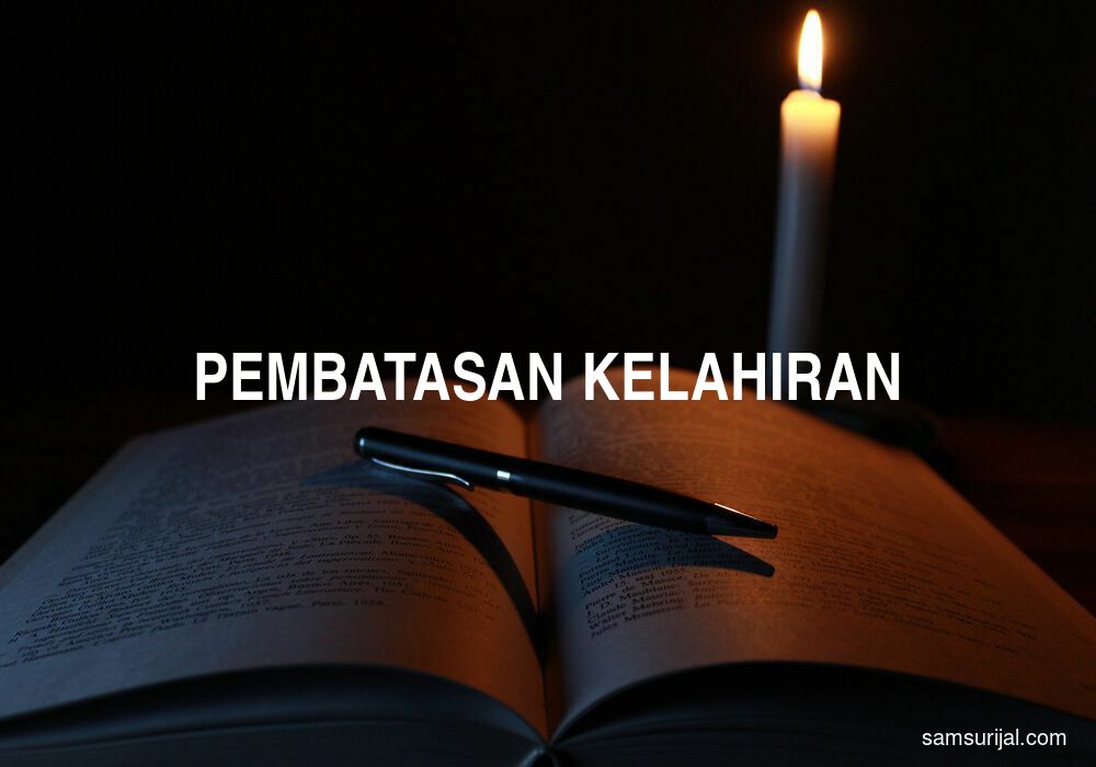 Arti Pembatasan Kelahiran