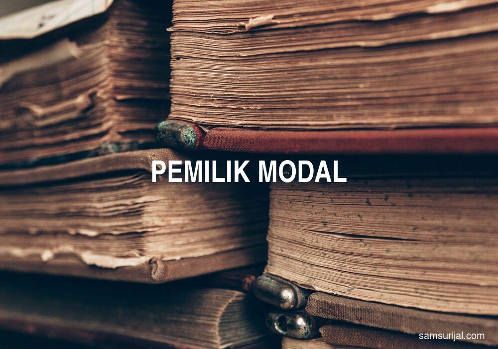 Arti Pemilik Modal