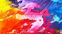 Pendulously