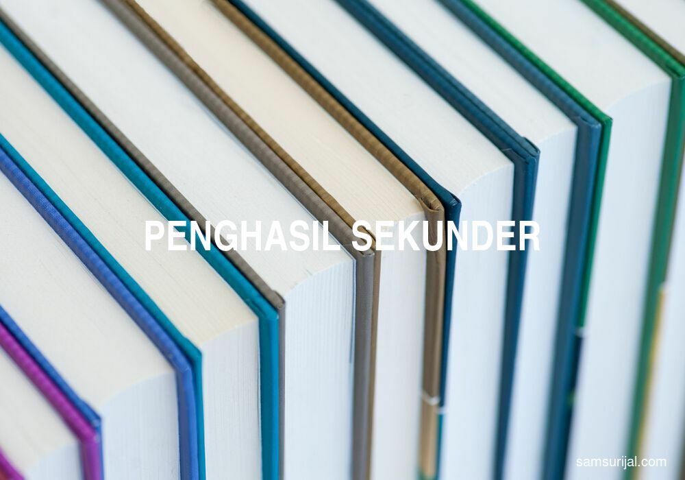 Arti Penghasil Sekunder