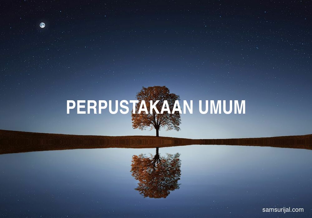 Arti Perpustakaan Umum