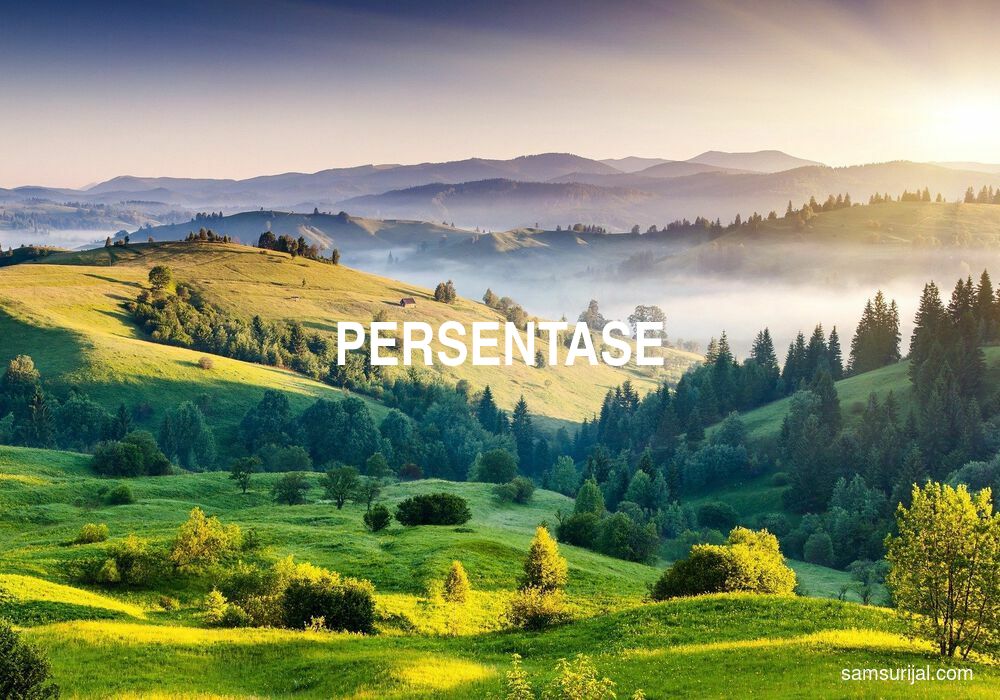 Arti Persentase