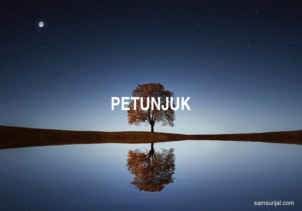 Arti Petunjuk