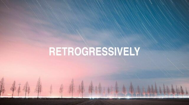 Arti Retrogressively