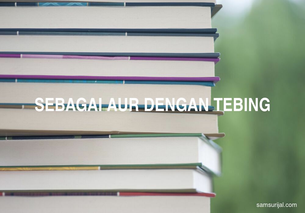 Arti Sebagai Aur Dengan Tebing