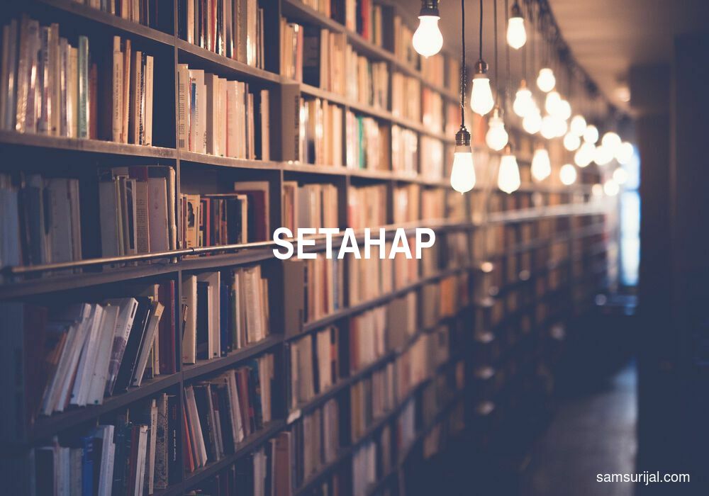 Arti Setahap