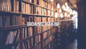 Sidang Hakim