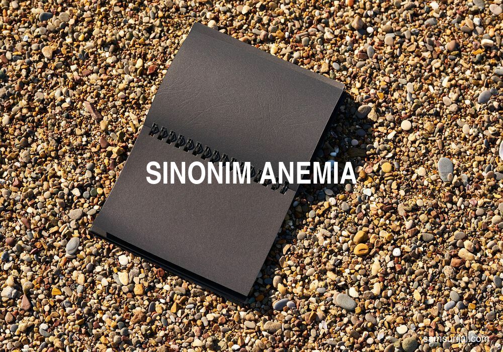 Sinonim Anemia