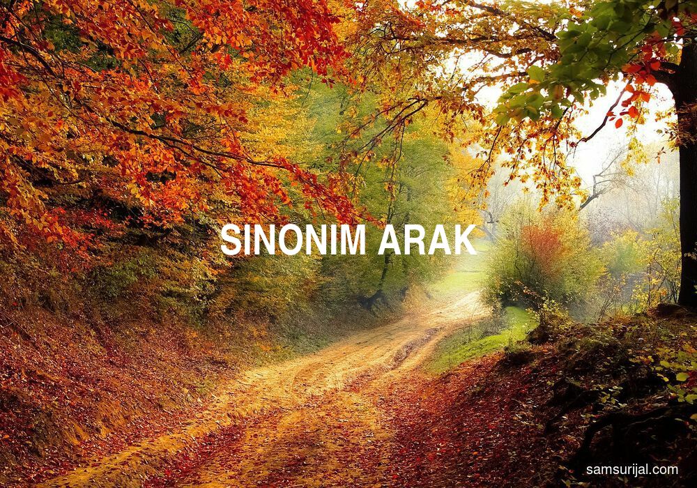 Sinonim Arak