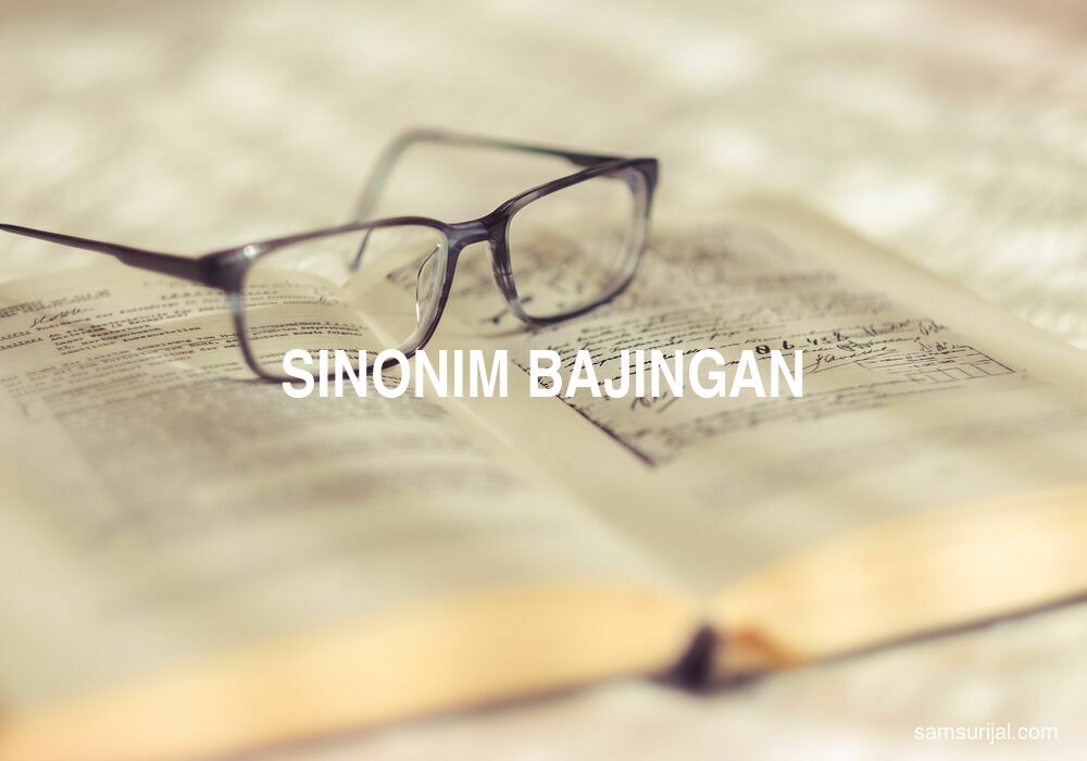 Sinonim Bajingan