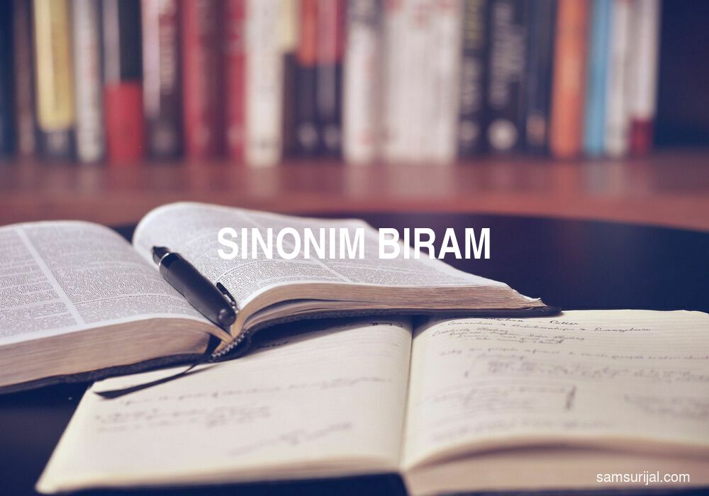 Sinonim Biram