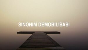 Sinonim Demobilisasi