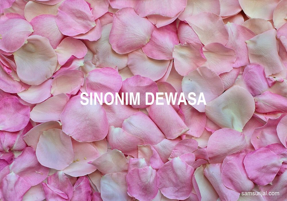 Sinonim Dewasa