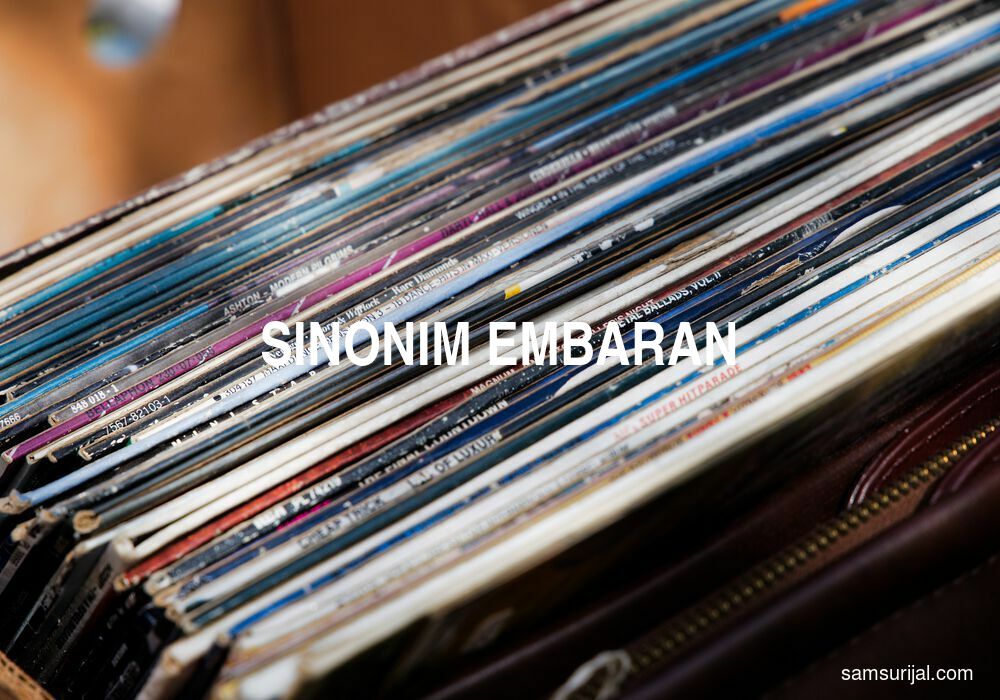 Sinonim Embaran