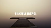 Sinonim Energi