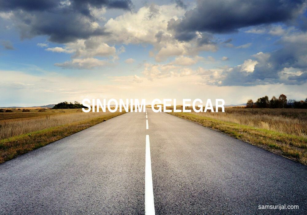 Sinonim Gelegar