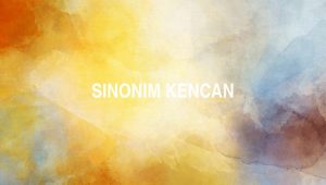 Sinonim Kencan
