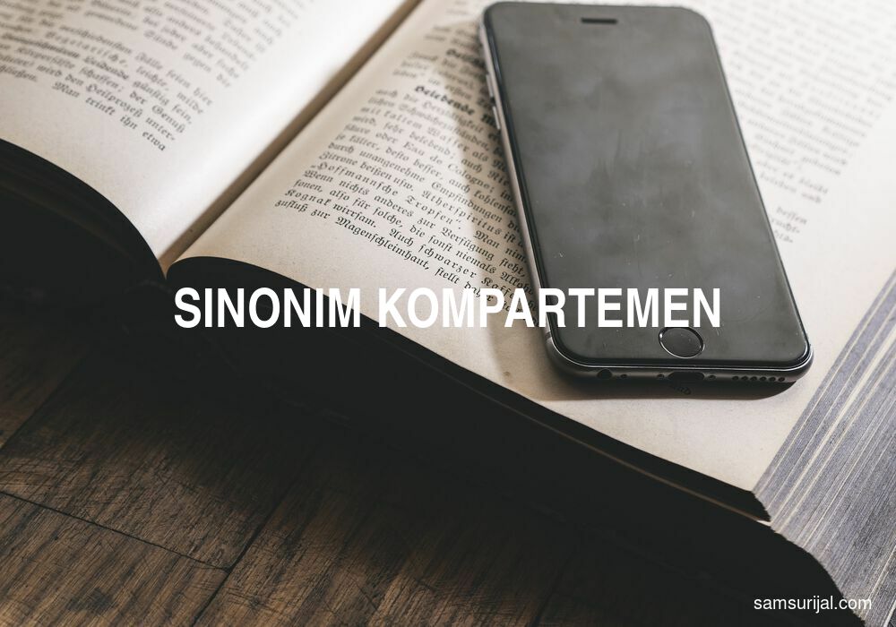 Sinonim Kompartemen