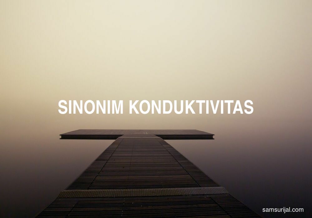 Sinonim Konduktivitas