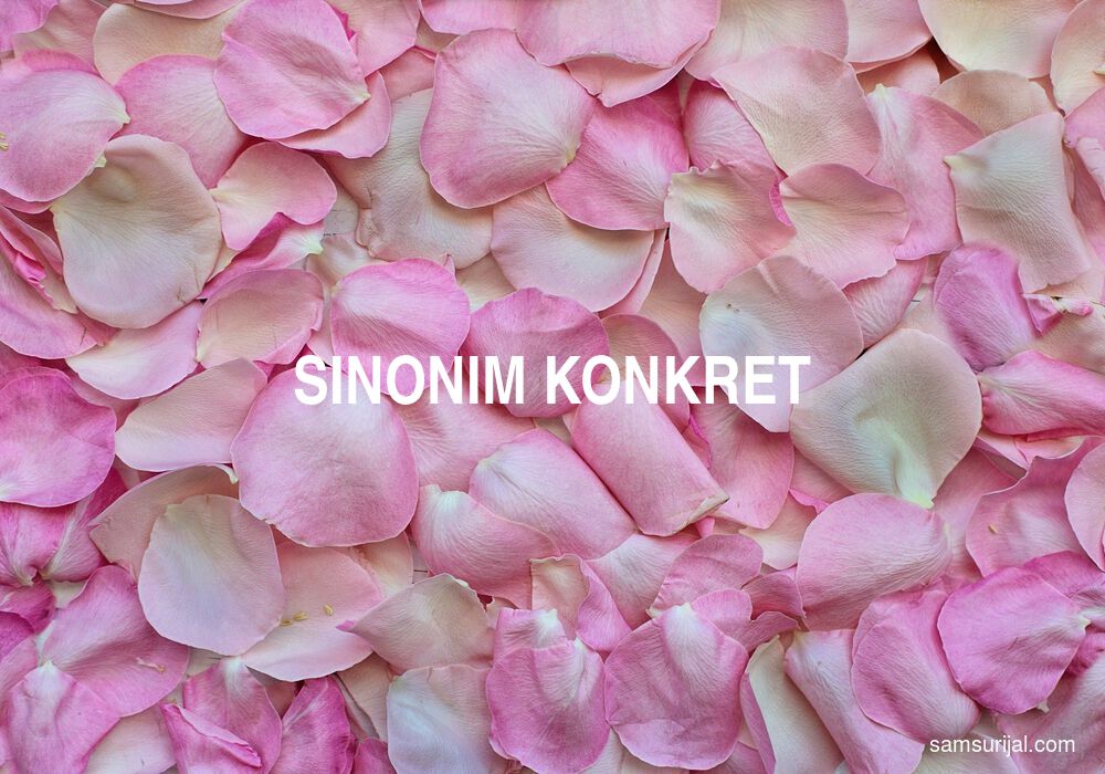 Sinonim Konkret