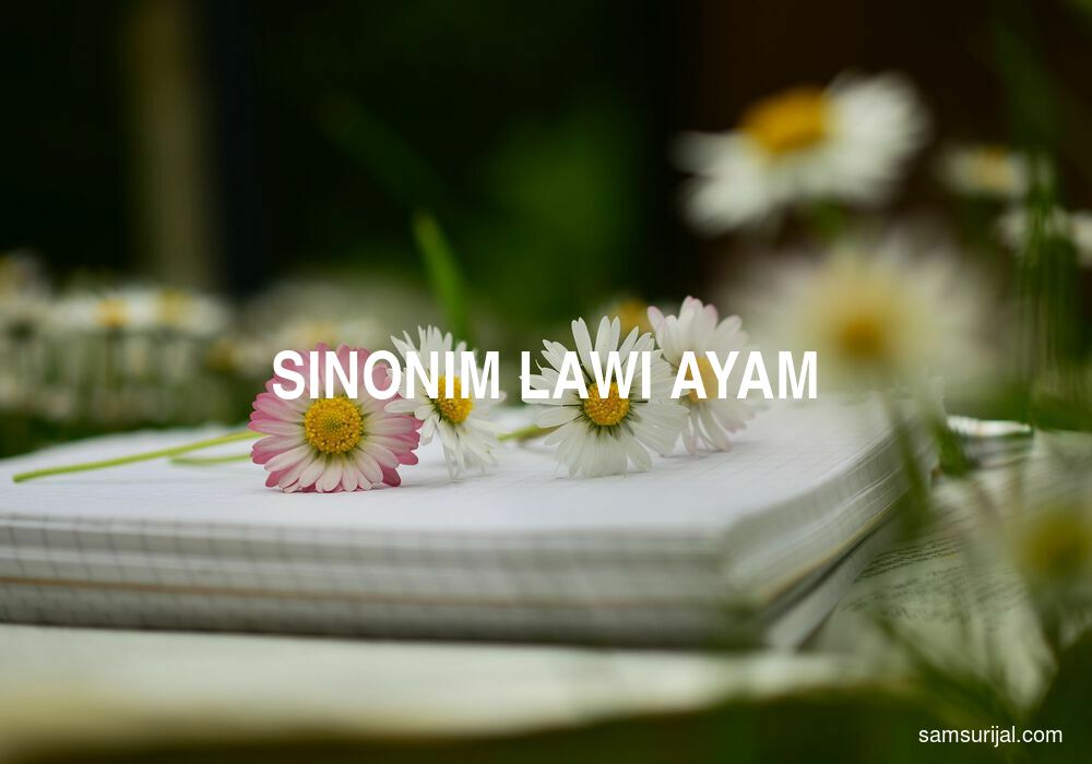 Sinonim Lawi Ayam