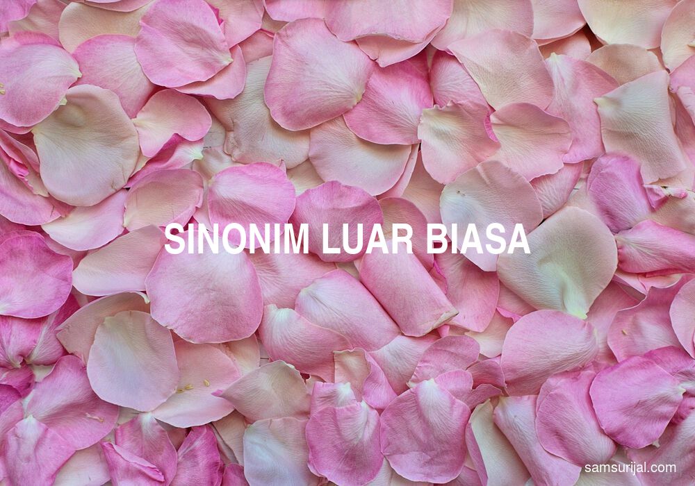 Sinonim Luar Biasa