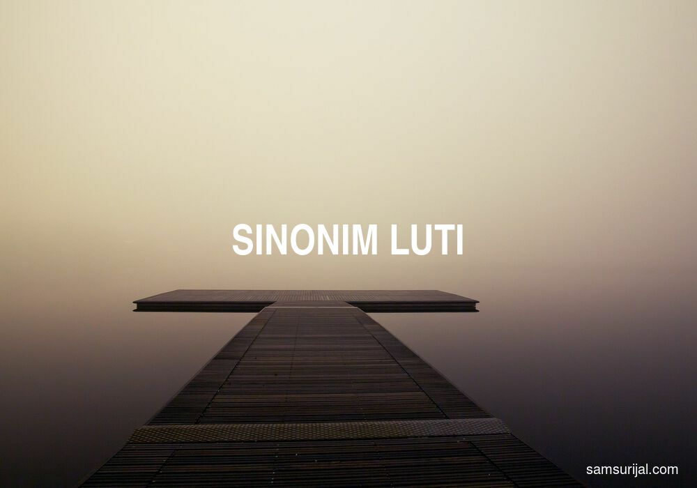 Sinonim Luti