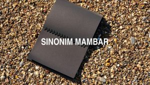 Sinonim Mambar