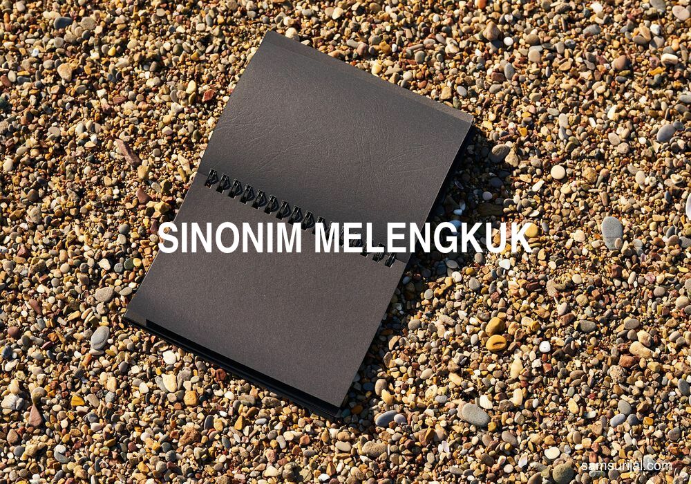 Sinonim Melengkuk